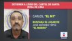 Detienen a Carlos, alias "El M1" del cártel de Santa Rosa de Lima