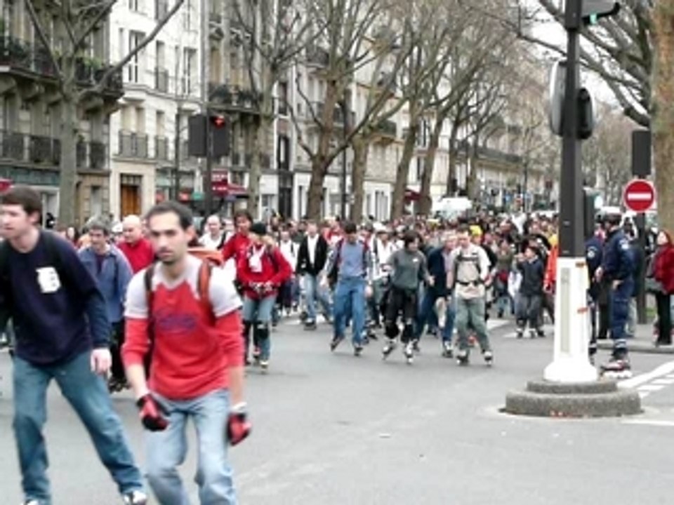 Rando roller 01 paris 02/03/2008