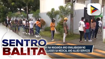 Nasa 800 college students sa Mabalacat City College, target mabakunahan bilang bahagi ng paghahanda sa limited face-to-face classes