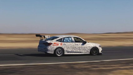 All-New 2022 Honda Civic Si is Going Racing Trailer
