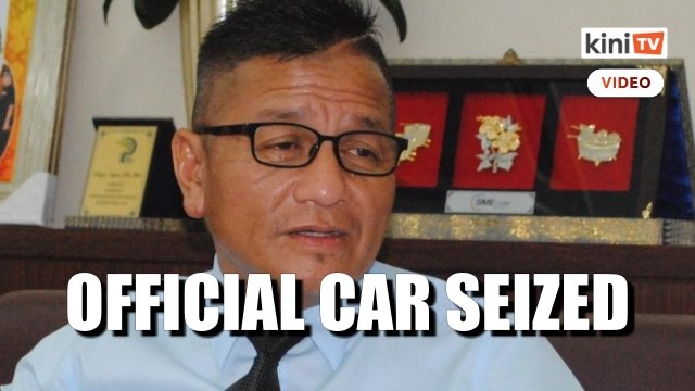 Former Malacca exco's official car seized by cops