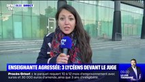 Que risquent les trois lycéens placés en garde-à-vue après l'agression filmée d'une enseignante de Combs-la-Ville ?