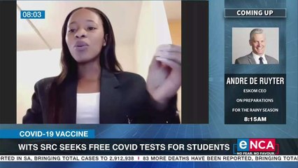 Wits SRC opposed to mandatory vaccine