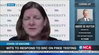 Wits responds to SRC on free testing