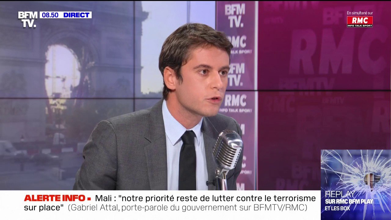 Gabriel Attal dit préférer "réactiver le pass sanitaire plutôt que reconfiner" en cas de reprise épidémique