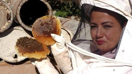 Yörüklerin 100 yıl önce göç yolunda ürettiği asırlık balı yeniden ürettiler