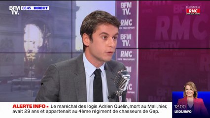 Gabriel Attal sur "France 2030": "Il faut être plus indépendant (...) on a cette chance d'avoir le nucléaire, et on va continuer à investir dans le nucléaire"