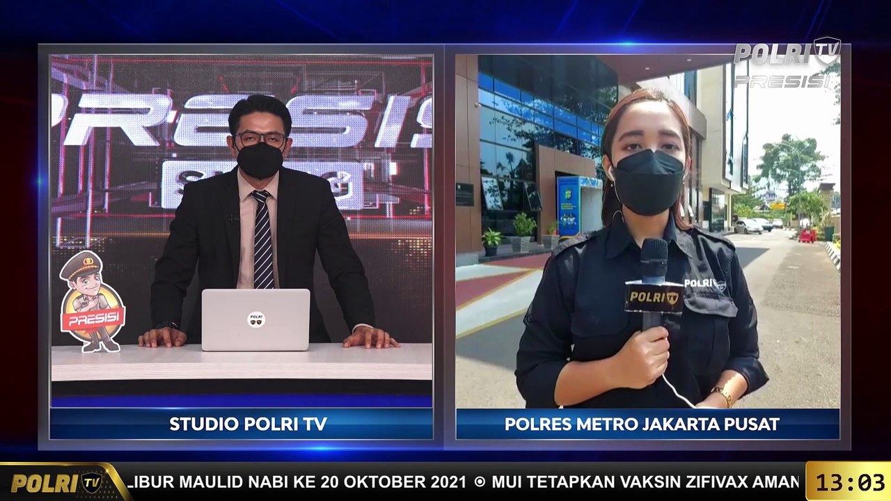 Live Report Medina Said, Polres Metro Jakarta Pusat Ungkap Pencurian Kendaraan Bermotor