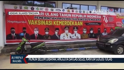 Honor Belum Dibayar, Anggota Satgas Segel Kantor Gugus Tugas