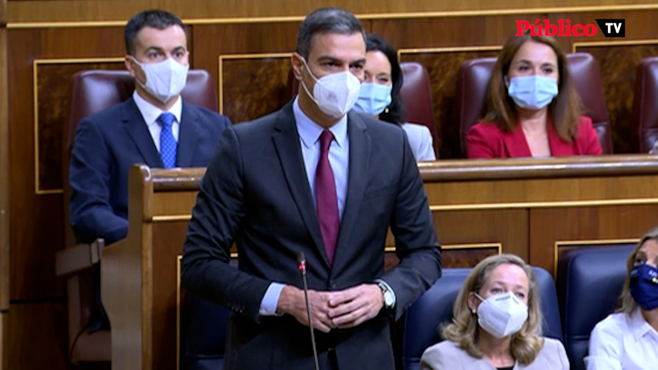 Pedro Sánchez responde a Pablo Casado: "Siempre que gobierna la izquierda hay abucheos e insultos a los presidentes de izquierdas"
