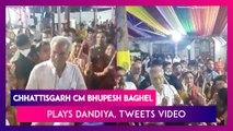 Bhupesh Baghel Tweets Video Of Himself At Garba Function, Chhattisgarh CM Performs Dandiya During Navratri
