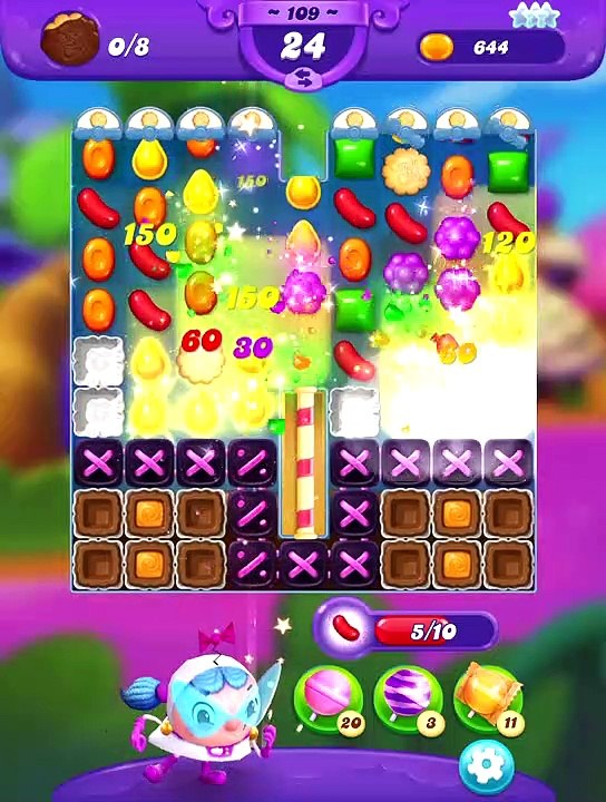 Candy Crush friends nivel 109