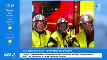 Séquence sur France Bleu Provence et les Pompiers des Bouches-du-Rhône