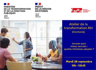 Atelier de la transformation RH du 28 septembre 2021- Région Occitanie