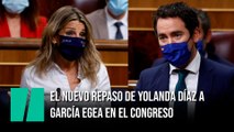 El nuevo repaso de Yolanda Díaz a García Egea en el Congreso de los Diputados