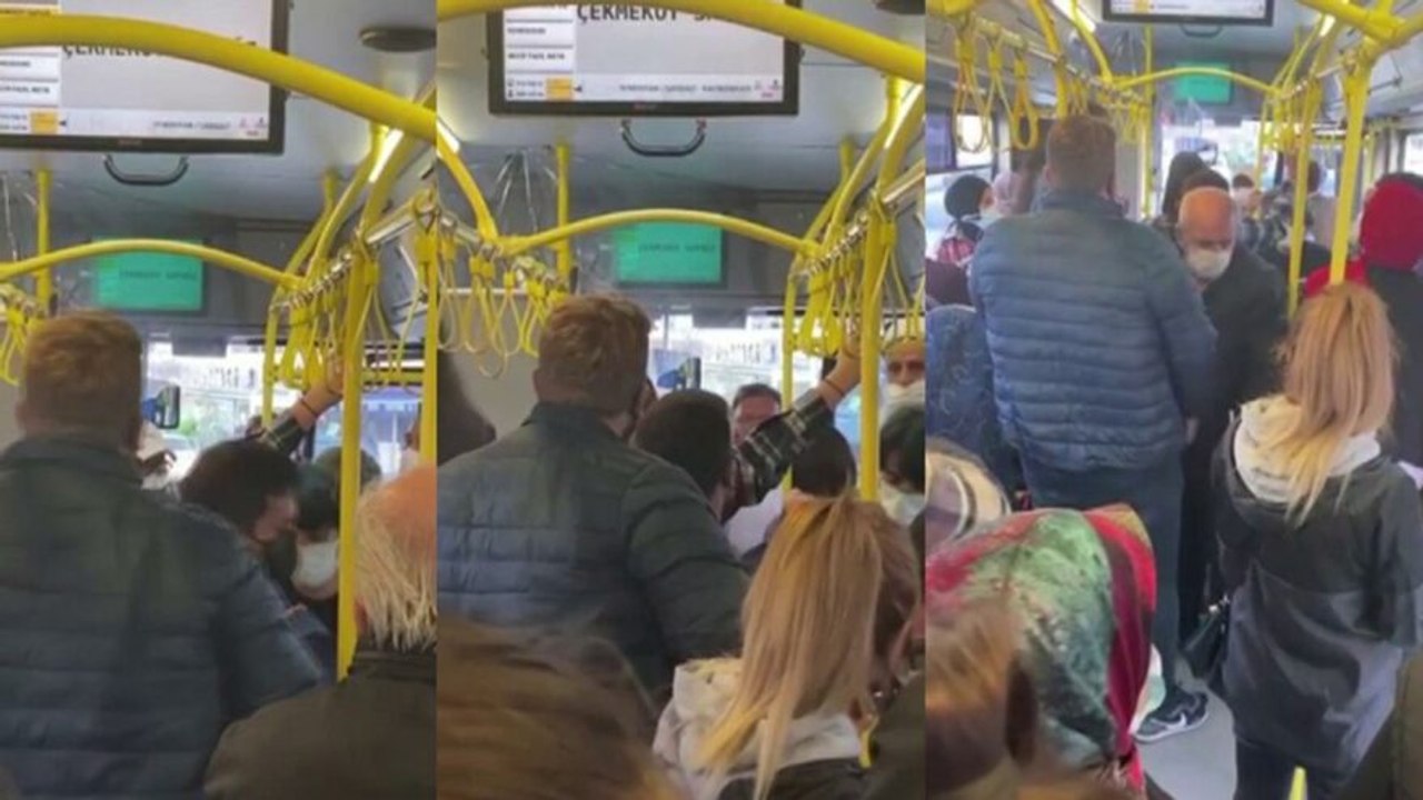 İETT şoförü psikolojim bozuldu dedi, yolcuları indirmek istedi