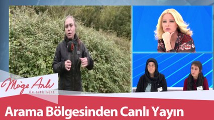 Arama çalışmalarından canlı yayın... Müge Anlı ile Tatlı Sert 13 Ekim 2021