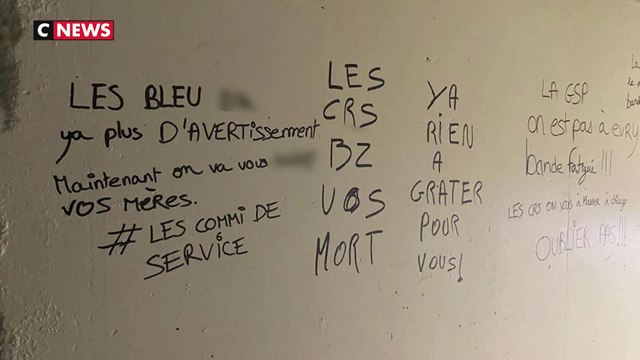 Des tags anti-flics découverts en Essonne