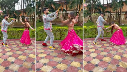 Navratri 2021: Nia Sharma ने Rahul Vaidya संग किया जबरदस्त Garba Dance; VIRAL VIDEO | Boldsky