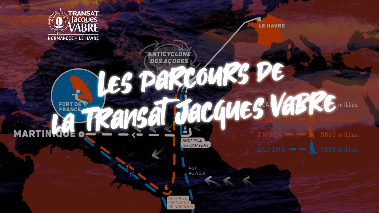 Parcours de la #TransatJacquesVabre 2021