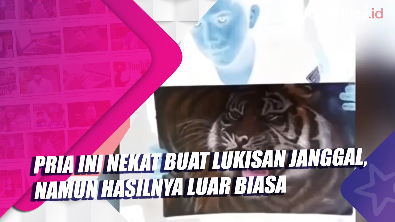 Pria ini Nekat Buat Lukisan Janggal, Namun Hasilnya Luar Biasa