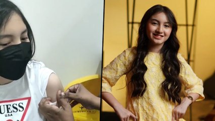 Alyssa Dezek kongsi pengalaman cucuk vaksin, katanya tak sakit pun...