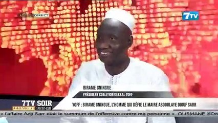 BIRAME GNINGUE se prononce sur les locales 2022 à Yoff