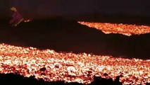 La lava afecta ya a 656 hectáreas de La Palma