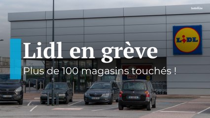 LIDL en grève : plus de 100 magasins impactés !