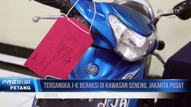 Polres Metro Jakarta Pusat Tangkap Pelaku Pencurian Kendaraan Motor