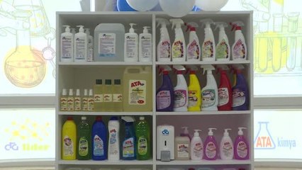 "Ata Kimya" markasıyla üretim yapan liseden 5 milyon liralık ciro