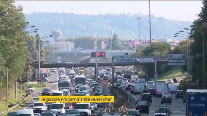 Carburants : prix record du gazole