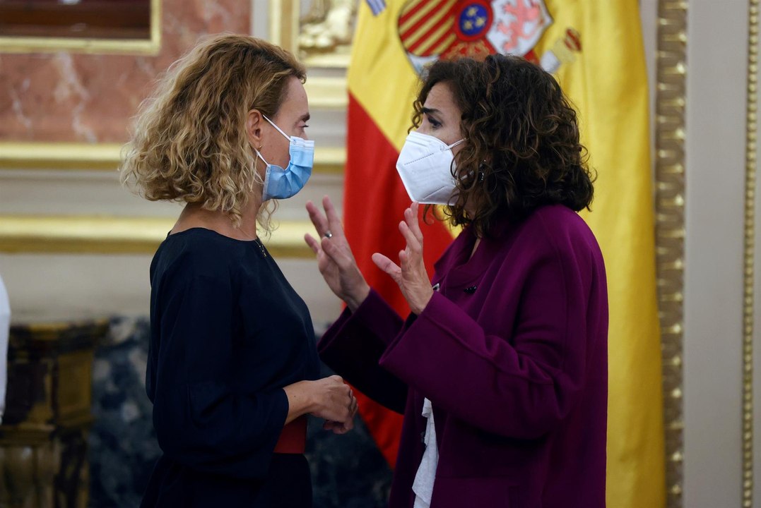 El Congreso recibe el proyecto de Presupuestos Generales de 2022