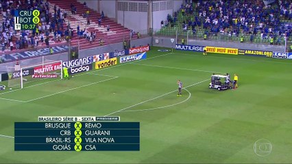 12102021 Cruzeiro 0x0 Botafogo 1º tempo