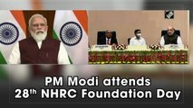 PM Modi attends 28th NHRC Foundation Day