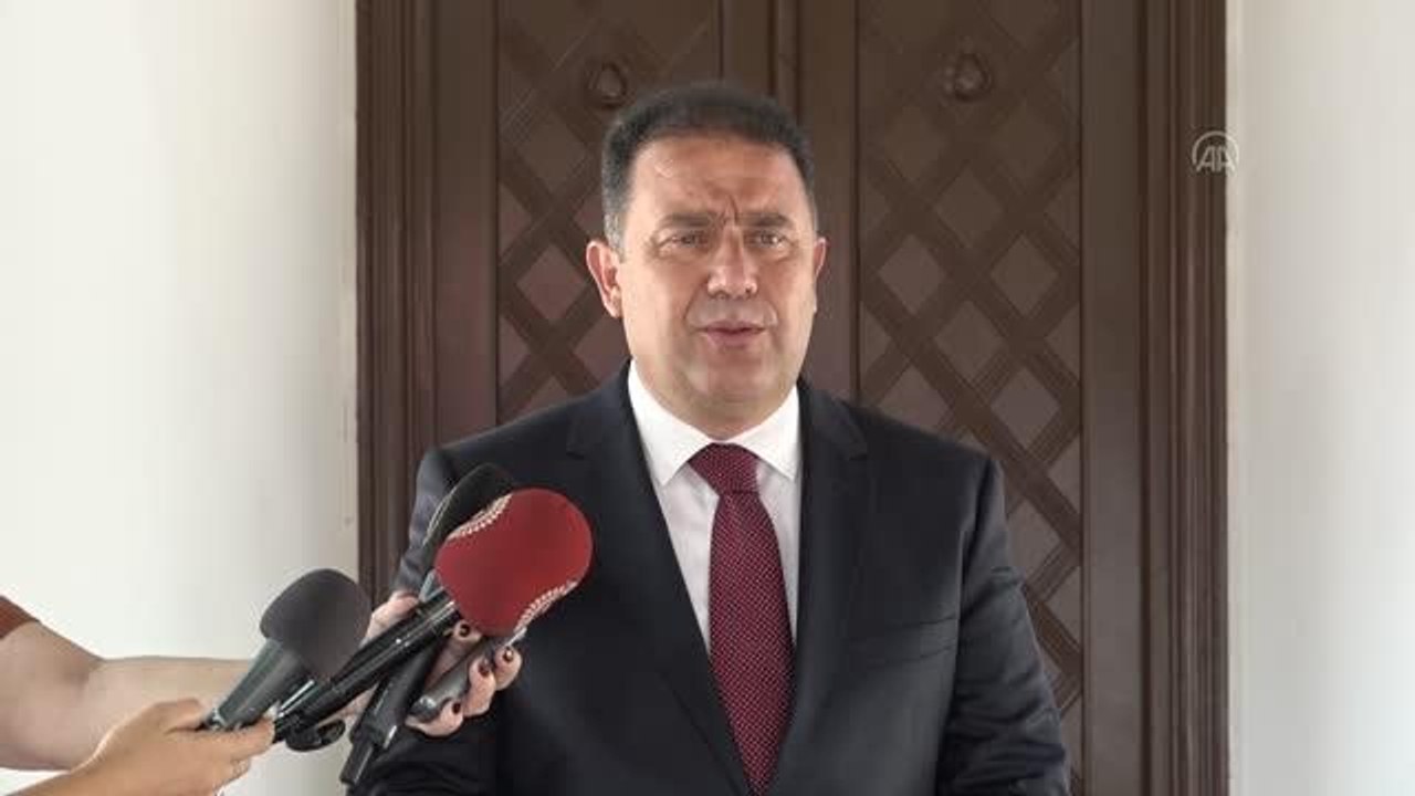 Son dakika haberleri! KKTC Başbakanı Saner, hükümetin istifasını Cumhurbaşkanı Tatar'a sundu