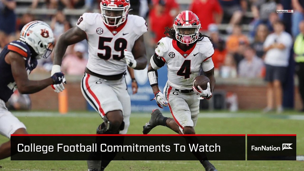 CFB Recruiting Commitments To Watch video Dailymotion