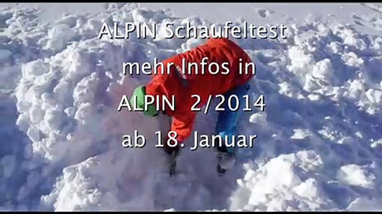 Test 2014: Das sind die besten Lawinenschaufeln | ALPIN - Das Bergmagazin
