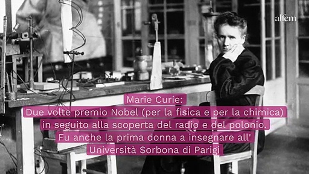 Le donne della scienza