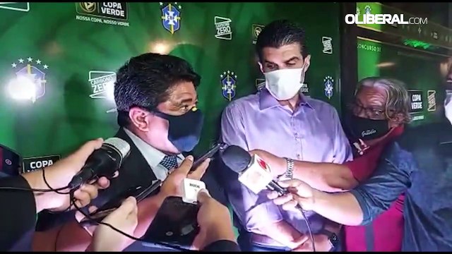 Em Belém, presidente da CBF promete empenho para tornar Copa Verde mais rentável aos clubes