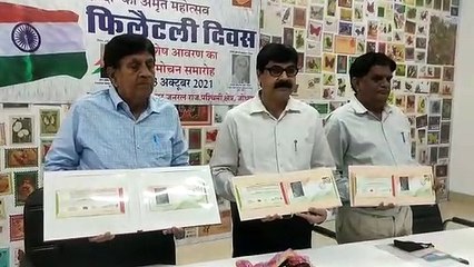 बालमुकुंद बिस्सा व गणेशलाल व्यास पर विशेष डाक आवरण जारी