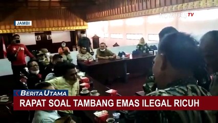Ricuh! Ormas Sebut Anggota DPRD Bungo Terlibat dalam Tambang Emas Ilegal