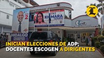 Inician elecciones de ADP; docentes escogen a dirigentes