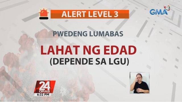 Pagbababa sa NCR sa Alert Level 3 simula Oct. 16, aprubado na ng IATF | 24 Oras