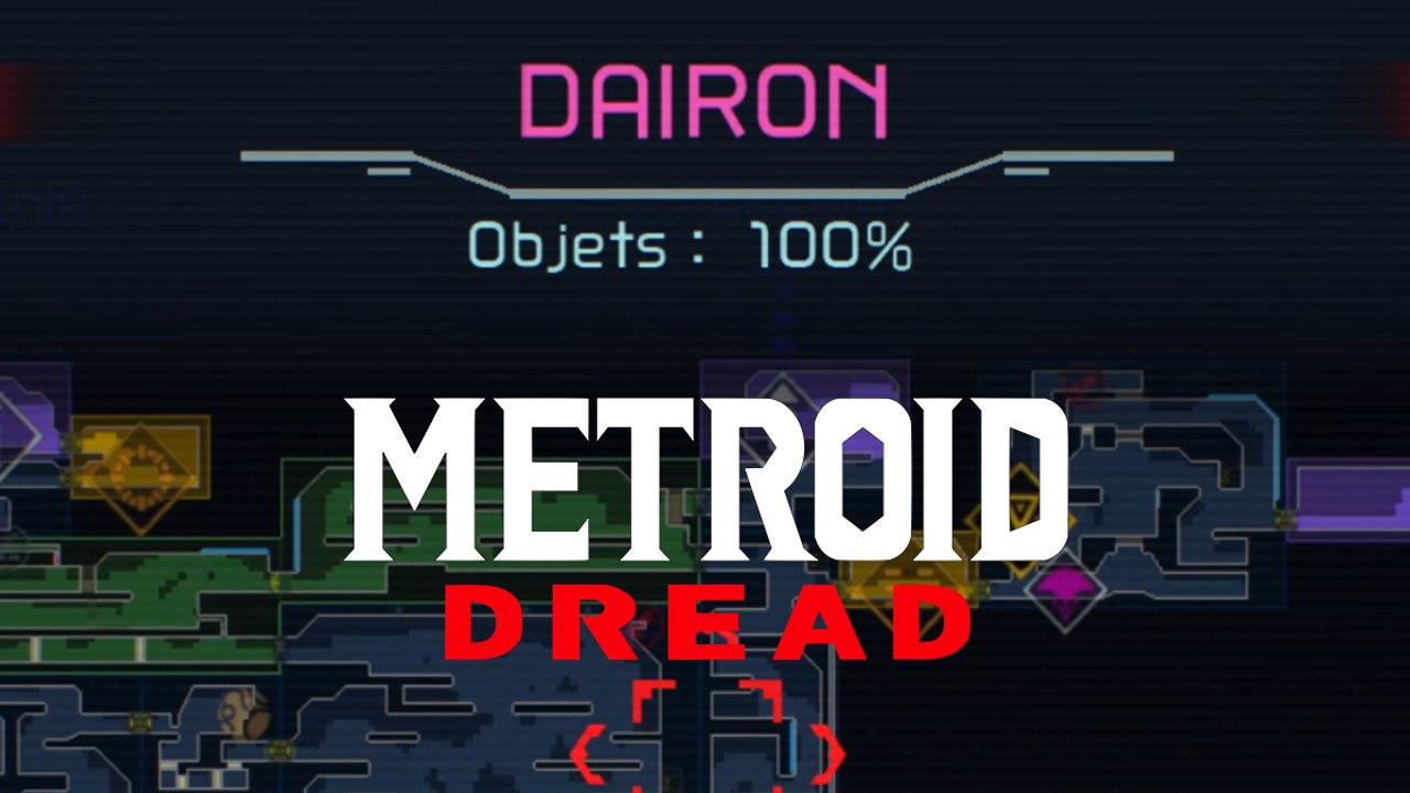 100% Metroid Dread, Dairon : Réserves de missiles, Energy tanks...  Où trouver tous les objets