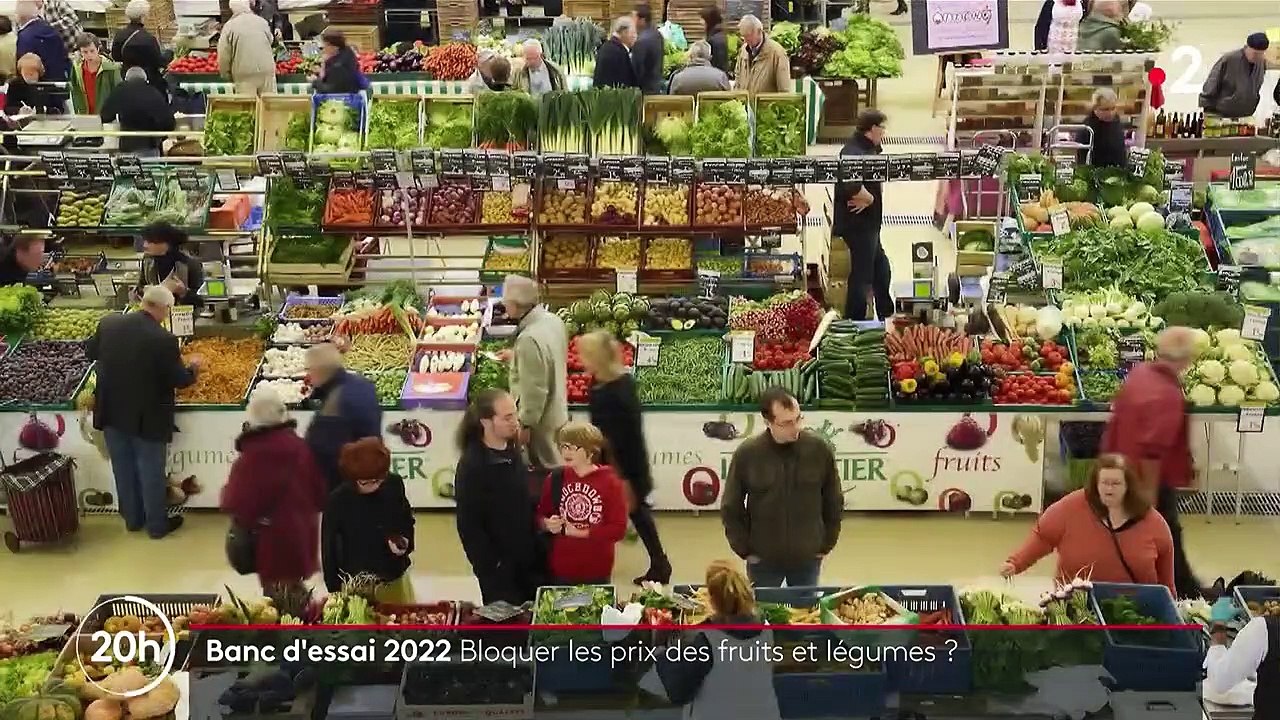 Inflation : Jean-Luc Mélenchon souhaite bloquer le prix de cinq fruits et légumes
