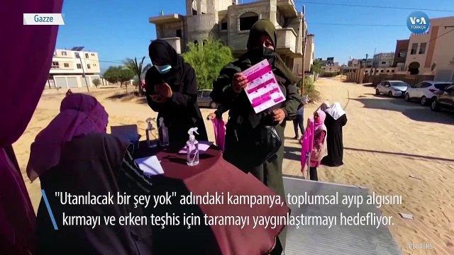 Gazze’de Meme Kanserinde Erken Teşhis İçin Kampanya