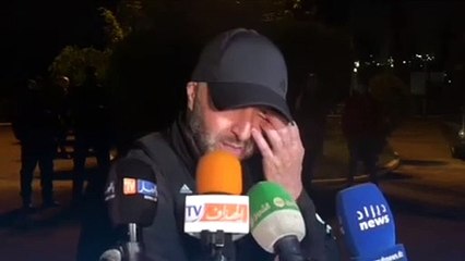 Djamel Belmadi : "J'espère le retour des supporters face au Burkina Faso"
