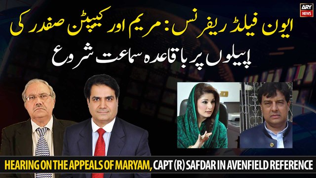 Avenfield reference: Hearing on the appeals of Maryam, Capt (R) Safdar