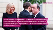 Brigitte Macron : incident canin à l'Élysée, sa réaction choque François Hollande